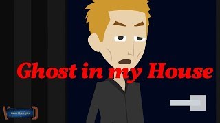 Ghost in My HouseScary storyAnimated in HindiIamRocker [upl. by Ferro]