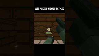 3d weapons in fpsgc fps 3d game gamemaker3d [upl. by Shakespeare]