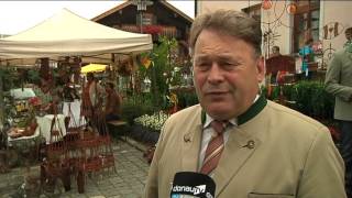 Jubiläum  Landwirtschaftsminister Brunner eröffnet 500 Bauernmarkt in Rattenberg [upl. by Enautna]