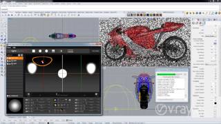 VRay 20 for Rhino  HDR Light Studio Support [upl. by Ycats950]
