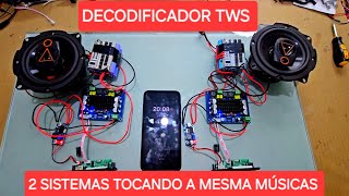 DECODIFICADOR TWS  PRIMEIRO TESTE [upl. by Snebur]