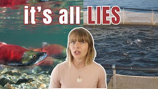 Marine biologist weighs in on the farmed salmon vs wild salmon debate [upl. by Nager626]