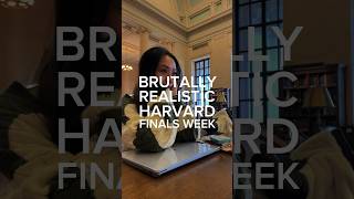 BRUTALLY REALISTIC Harvard Finals Week Vlog [upl. by Ayifa]