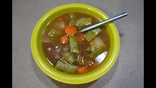 Beef and veggie stew from scratch  Cook with me [upl. by Annyl]