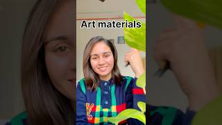 Oil painting materials 🎨material artvideo artshorts oilpainting [upl. by Yruama]