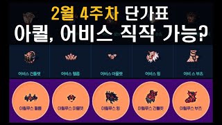 테일즈위버2월 4주차 단가표 부제 훈장값 상승곡선 [upl. by Matlick419]