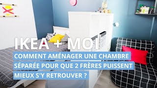 Comment séparer une chambre dados en deux   IKEAMOI [upl. by Adiam]