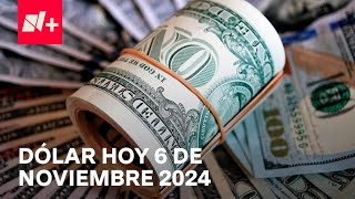 Así el precio del dólar hoy miércoles 6 de noviembre de 2024  Despierta [upl. by Rhee]