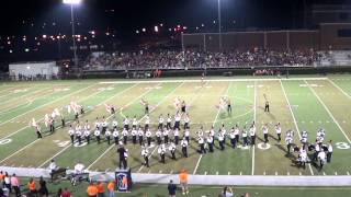 Morristown East High School Marching Band Sept 20th 2013 [upl. by Atteval]