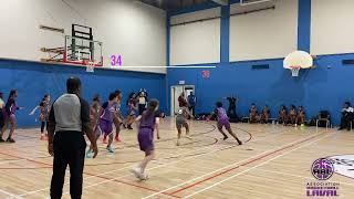 MBL Nobel Vs Monarque  Best OF Nobel Benjamine AAA Basketball Laval [upl. by Suqram840]