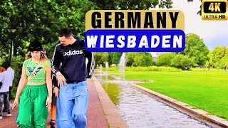 Germany Wiesbaden  Wiesbaden  Germany Walking Tour 4K [upl. by Abla89]