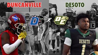 1 Duncanville vs 4 Desoto NATIONALLY RANKED GAME OF THE YEAR 2024 Texas High School Football [upl. by Sivram905]