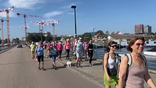 Dam tot damloop 2024 Fietsen langs de route [upl. by Sabina]