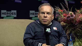 QampA Warwick Davis Heroes Comic Con 2023 saturday [upl. by Tory761]