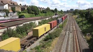 Railfreight via Queens Park [upl. by Lakym153]