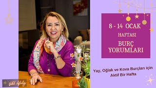 Yay Oğlak ve Kova Burçları İçin Aktif Bir Hafta  8  14 Ocak Haftası Burç Yorumları [upl. by Eleinad]