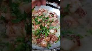 RECETA PULPO AL AJO  ¡DELISIOSO pulpoalajo pulporeceta pulpo [upl. by Neraj626]