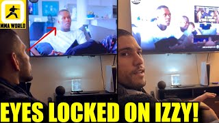 Alex Pereira is stalking Israel Adesanya by watching his REACTION VIDEOS on Youtube [upl. by Anirrak]