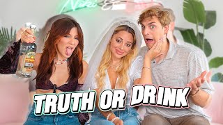 Who Will Spill the Most Tea About Gabi Twin VS Fiancé Truth or Drink [upl. by Anerom]