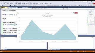 How to Build an Area chart with Infragistics Windows Forms Controls [upl. by Enileuqaj]