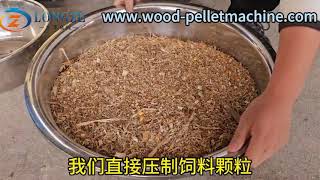 How to make 2mm chicken feed pellet pelletmachine pelletmill pellets [upl. by Muir669]