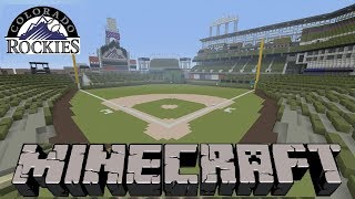 COORS FIELD MINECRAFT [upl. by Kary]