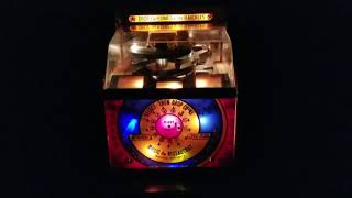 Ristaucrat S45 Countertop Jukebox Playing Johnny Cash  I Walk The Line [upl. by Rooney]