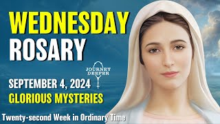 Wednesday Rosary Glorious Mysteries of Rosary 💙 September 4 2024 VIRTUAL ROSARY [upl. by Estas]