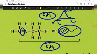 Cadeias Carbônicas [upl. by Ainekahs]