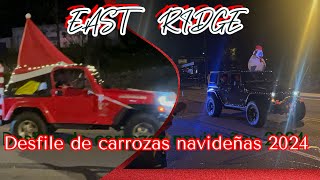 Desfile de carrozas navideñas en East Ridge chattanooga 2024 [upl. by Skelton]