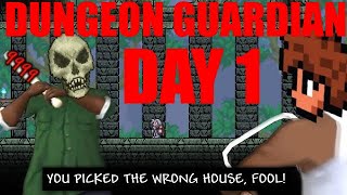 Terraria  Dungeon Guardian on Day 1  World Record Speedrun [upl. by Tadich216]