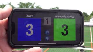 Naptown Challenge 2Way Vs Annapolis Hawks 109 [upl. by Ahsaenat]