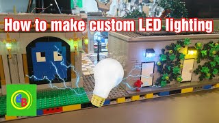 How to make custom Led lighting for your Lego Mocs [upl. by Ob]