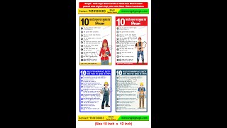 Top 10 safety posters top 10 safety chart safety sign chart poster fire [upl. by Millicent644]