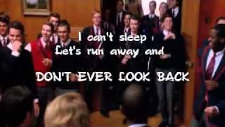 Glee cast  Teenage Dream karaoke instrumental [upl. by Essilem665]