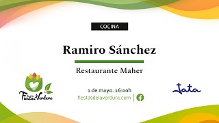 Cocina con Ramiro Sánchez Chef de Restaurante Maher [upl. by Ashton]