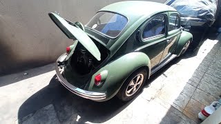 Luz da bateria acendendo alternador do fusca não carrega oque fazer [upl. by Inattyrb239]