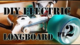 How to Make an Electric Longboard  Part 2 [upl. by Adnalahs]