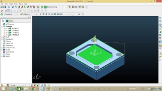 Autodesk PowerMILL Tutorial  9  delete [upl. by Sokram849]