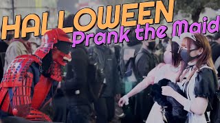 SAMURAI MANNEQUIN PRANK in JAPAN  12 SHIBUYA HALLOWEEN [upl. by Anilad]