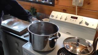 How to make Tasty Beef and Vegetable Stew  Soup  3 Saute the vegetables [upl. by Atiuqan704]