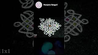 Diwali Special  munjane rangoli [upl. by Toolis]