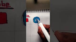 Facebook logo Drawing [upl. by Gere49]