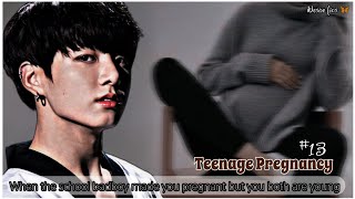 When the school bad boy got you pregnant but he doesnt love you  Jungkook ff [upl. by Nel]