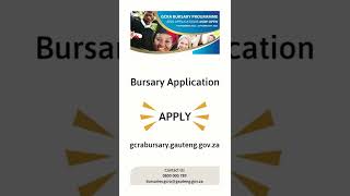 Bursary Application  How to Apply [upl. by Artap]