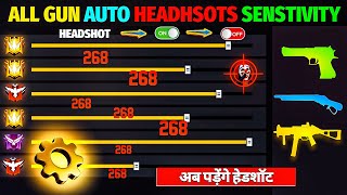 Free Fire Auto Headshot Trick 2024 Sensitivity  2gb 4gb 6gb Ram Headshot Sensitivity Setting [upl. by Dong]