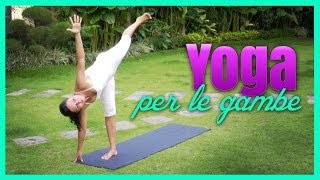 Yoga  Rinforza le gambe migliora la circolazione [upl. by Annairdna201]