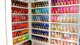 Color Coordinating My Shoe Collection [upl. by Dave272]