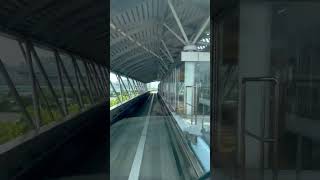 Tokyos Driverless Train YURIKAMOME Monorail  Aesthetic amp Chill Japan vlog [upl. by Pardner]