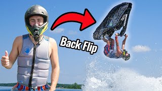 Learning to Backflip my Jet Ski [upl. by Dnalyr51]